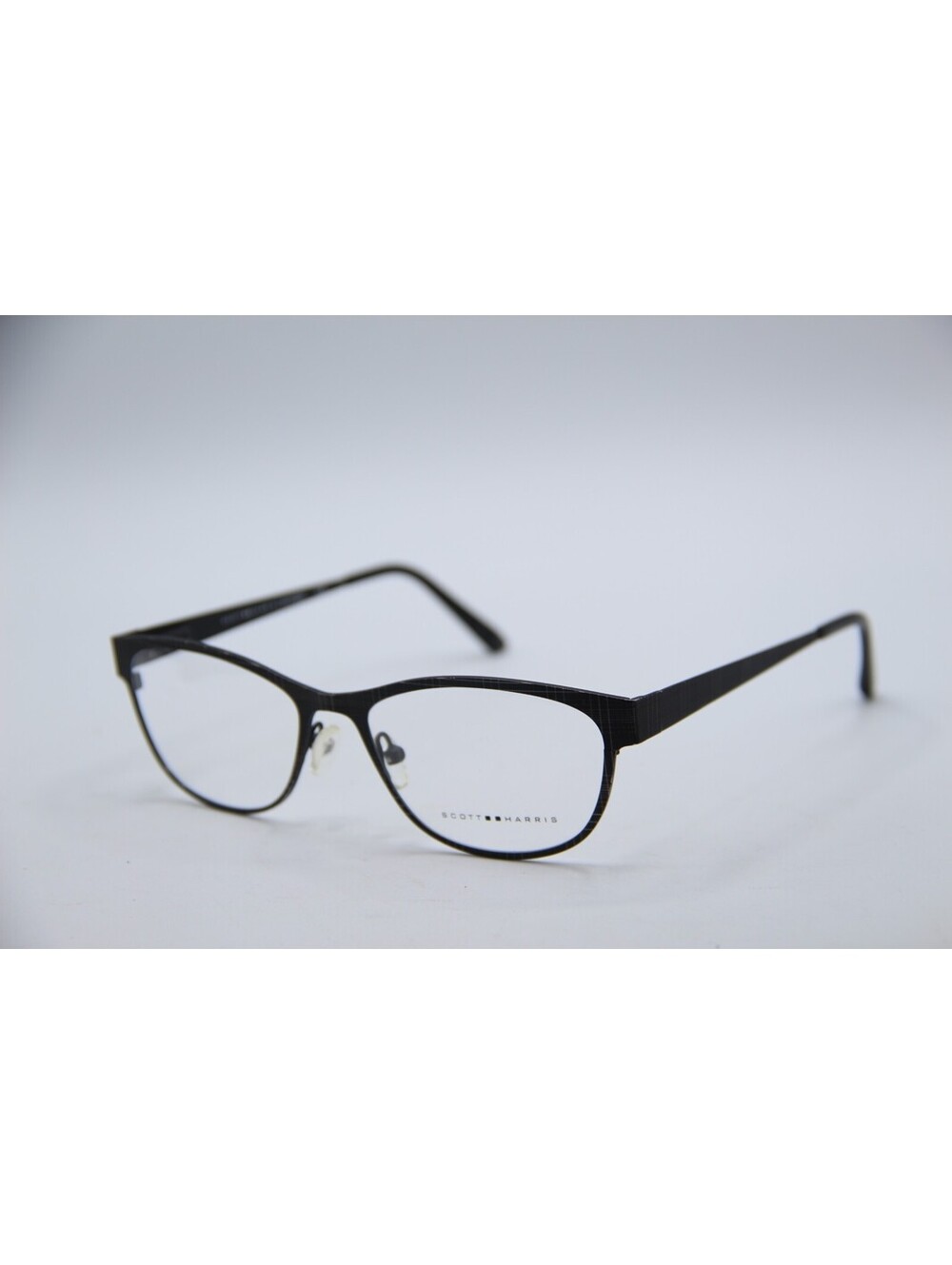 Scott Harris Sh-484 C3 Gray Black Authentic Eyeglasses 52-16-135